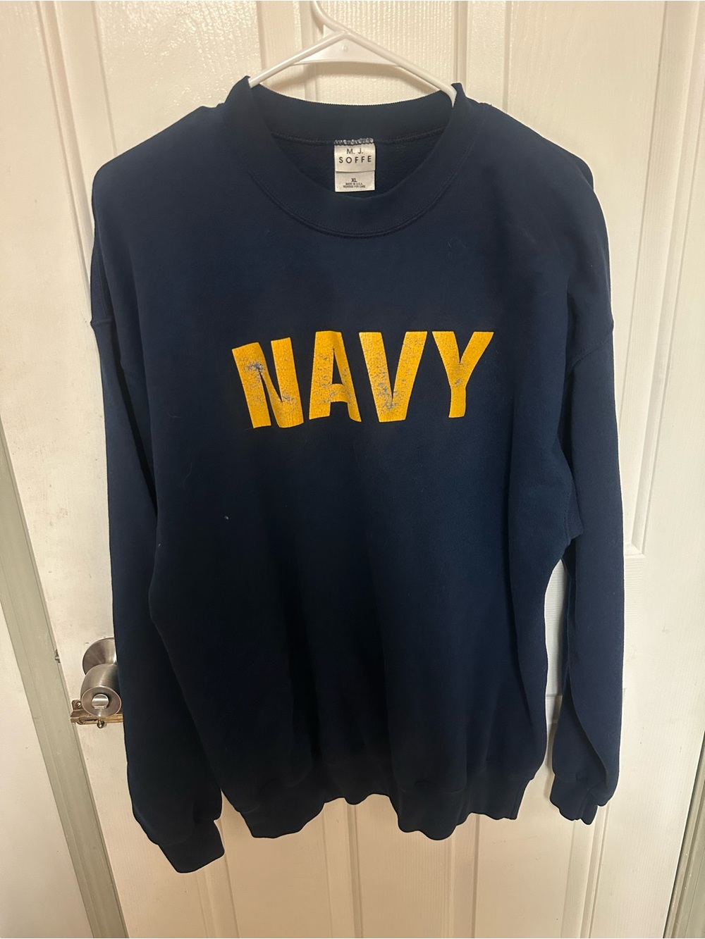 Vintage Classic Navy SOFFE Crewneck NAVY Sweatshirt Pullover